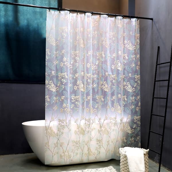 Duschdraperi 180 x 180 cm EVA Transparent duschdraperi, Showe