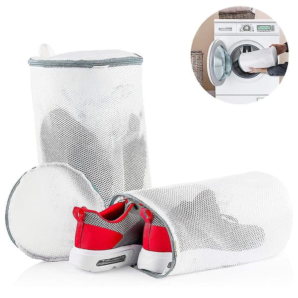 2 stk. skovaskeposer Sneaker Mesh Vaskerensepose Medium