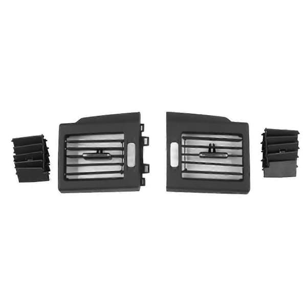 Bildashbord A/C Luftventil Grilldeksel for X204 2008-2012 Klimaanlegg Utløpspanel Black