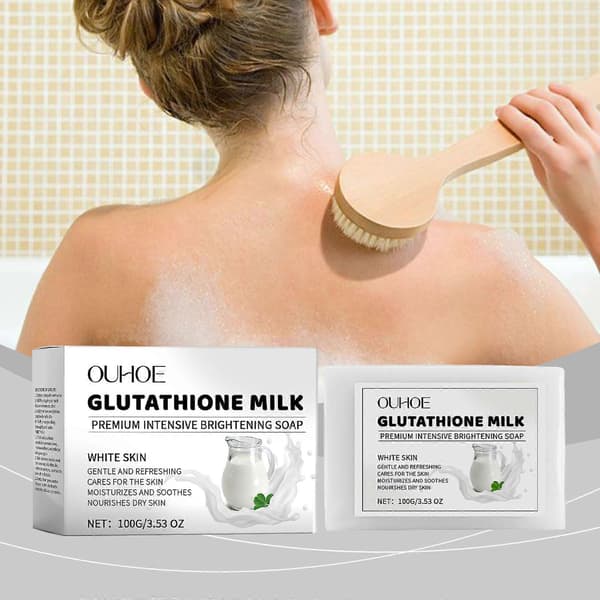 Milk Bath Soap, 2 pcs, Gentle Cleansing, Moisturizing and Smoothing Skin