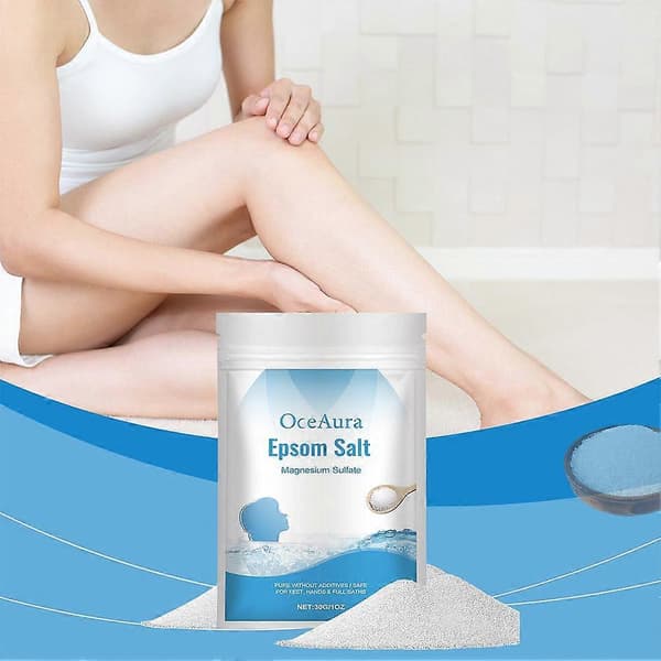 Epsom Salt Magnesium Sulfate Moisturizing Exfoliating Pure Natural