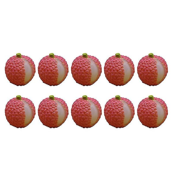8 stk. simuleret litchi-pynt_Særlige gaver
