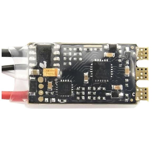 ES25 Blheli-S 25A Børsteløs ESC 2-4S FPV Racing Elektronisk Hastighedsregulator til RC FPV Drone Black