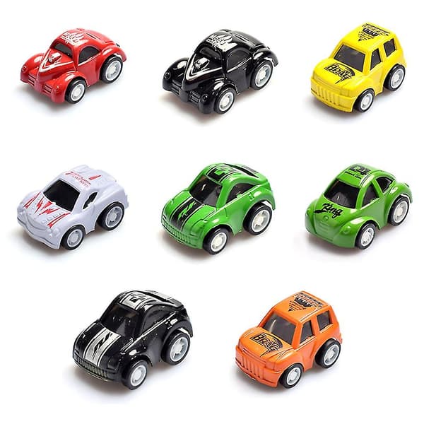 Mini Pull Back Let Go Snabba Racerbilfordon för barn present_Överraskningsgåva