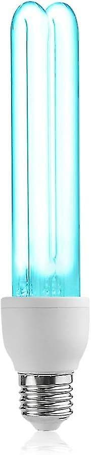 25W E27 UV Sanitizing Lamp Quartz Tube 254nm UVC Sterilization With Ozone 360 Lighting Angle Cisea