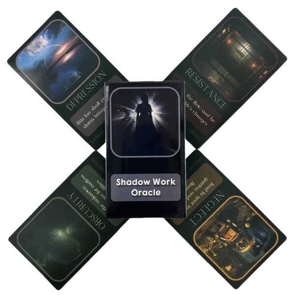 Shadow Work Oracle Cards Divination Deck Engelsk Vision Edition Tarot Brettspill For Selskap 254-TS254