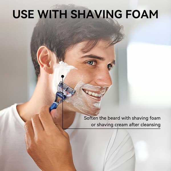 Barberblad Refillhode for Menn for en Mer Komfortabel Barbering Barberblad Erstatning