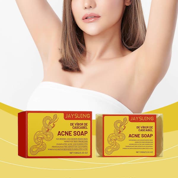 Jaysuing Acne Cleansing Soap Gently Cleanses Back Acne Smooth And Refreshing Cleansing Soap
