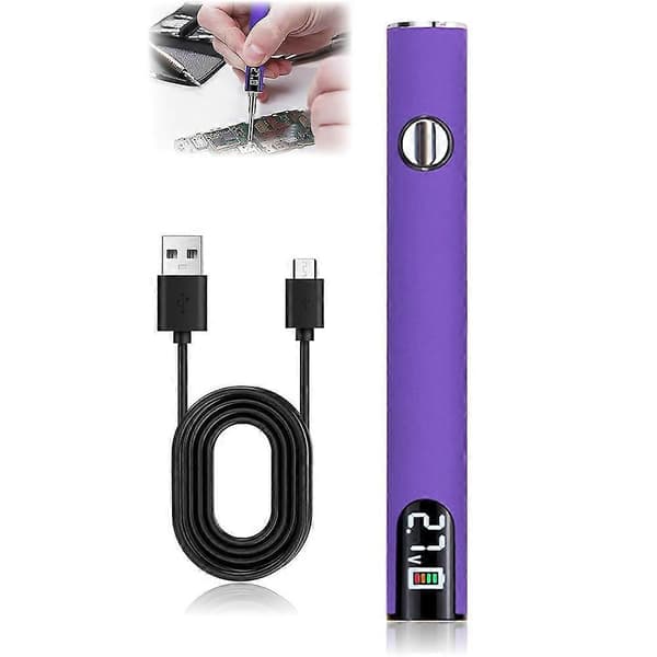 510 trådbatteripenna Lila