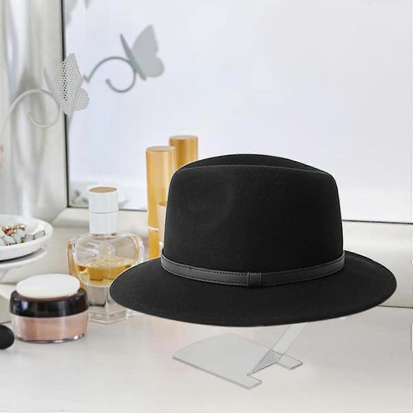 Clear Acrylic Hat Stand and Wig Display Stand for Store Use