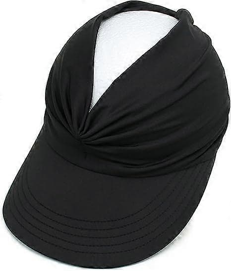 Solhatt for kvinner med bred brem, UV-beskyttelse for strandsport
