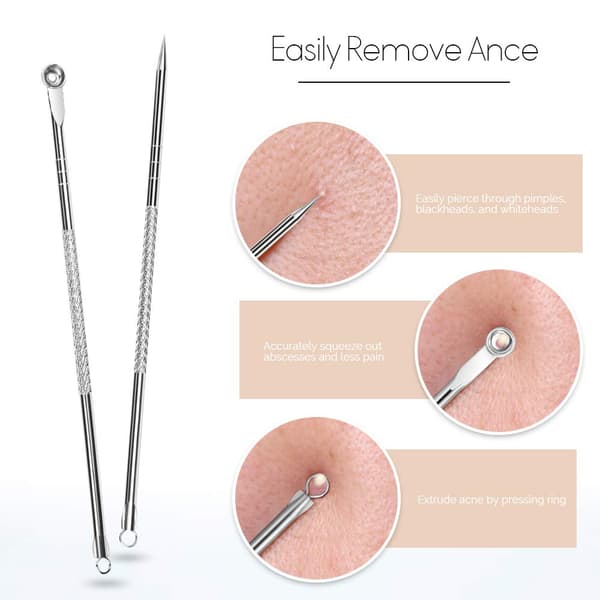 Blackhead Tool with 7 Facial Cleansing Utensils