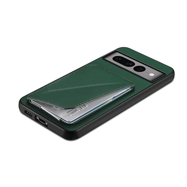Kalveskind Telefoncover Til Google Pixel 7 Pro (Grøn)