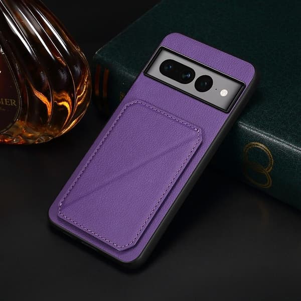 Kalveskind Telefoncover Til Google Pixel 7 Pro (Lilla)