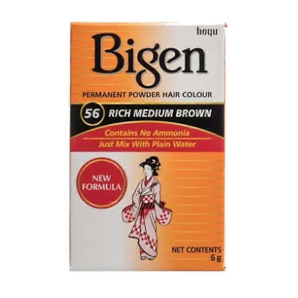 Bigen Permanent Powder Hair Colours (various) (Rich Medium Brown)