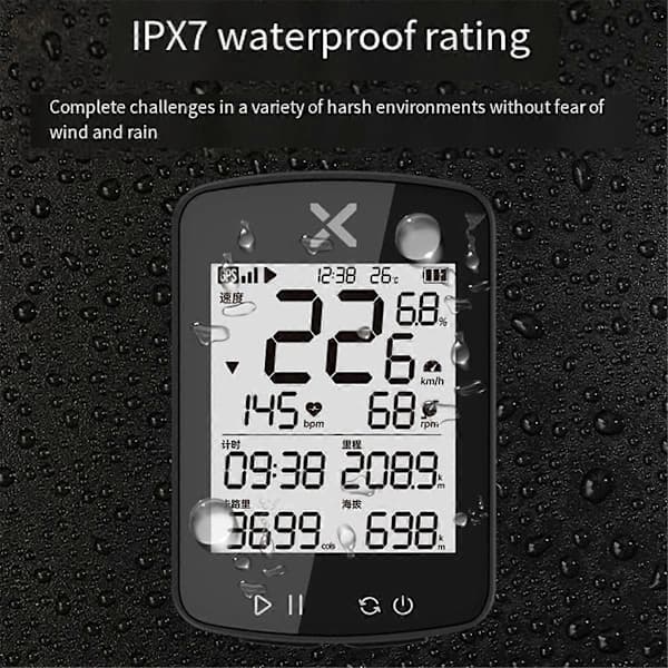 XOSS G2 Plus GPS-pyörätietokone