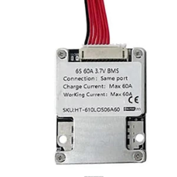 BMS 6S Litiumbatteriskyddskort för elektroniska verktyg rullstolar fordon 30A