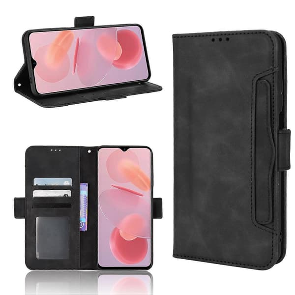 Calf Pattern Leather Case for Ulefone Note 12P (Black)