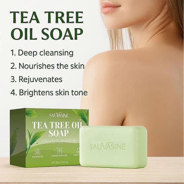 SAUVASINE Tea Tree Oil Soap 100g
