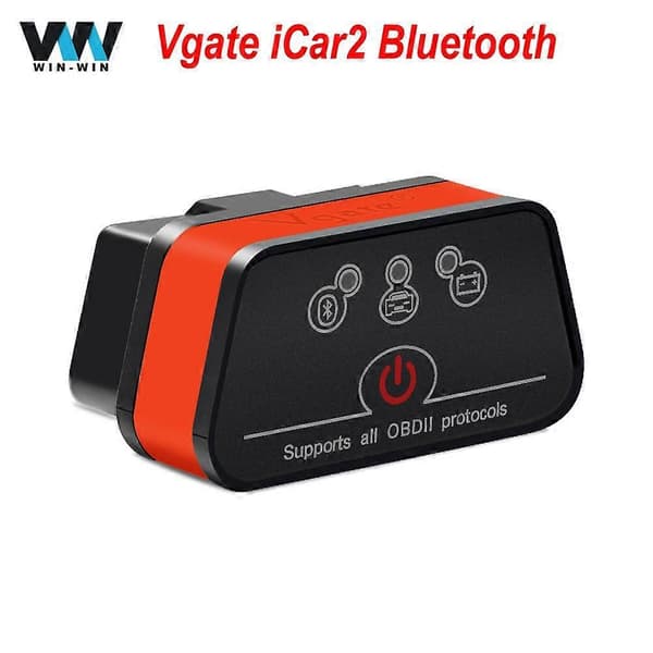 Vgate iCar2 Bluetooth ELM327 OBD2 kodelæser til Android OBD diagnostisk scanner værktøj ELM 327 V2.2 til alle OBDII protokoller