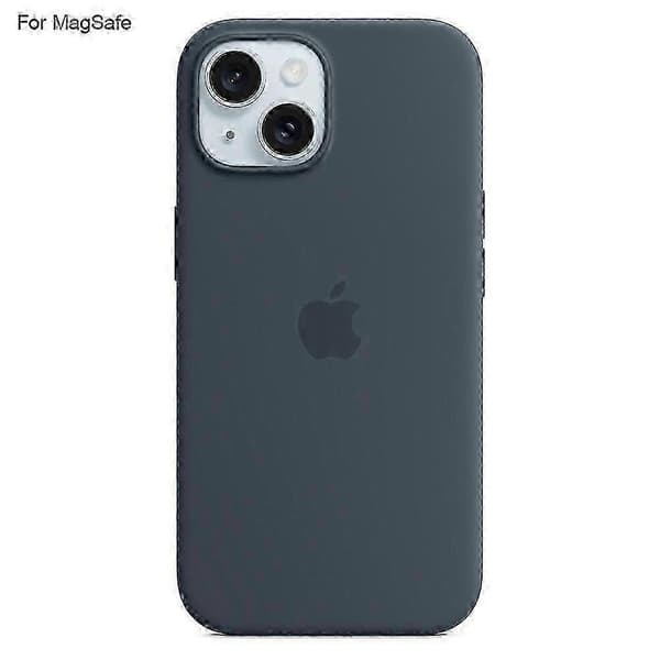 For iPhone 15 Case Compatible with Magsafe Liquid Silicone Phone Case [Induction Popover] (Style I)