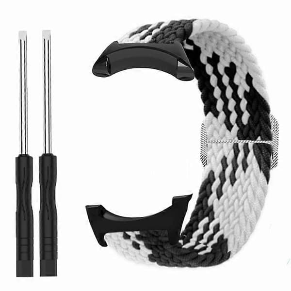 Hög kvalitet Stretchy 22mm Mjuk Nylon Elastisk Flätad Rem Klockarmband För Suunto Core