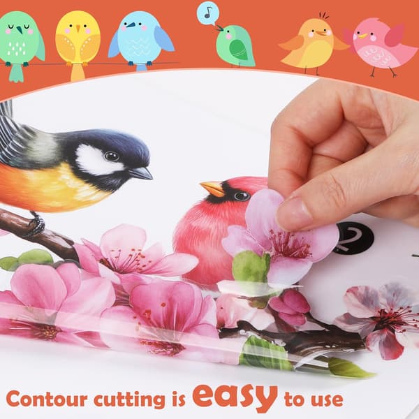 Easter Window Decoration Reusable Static Cling for Home School Office Party Spring Holiday Decor