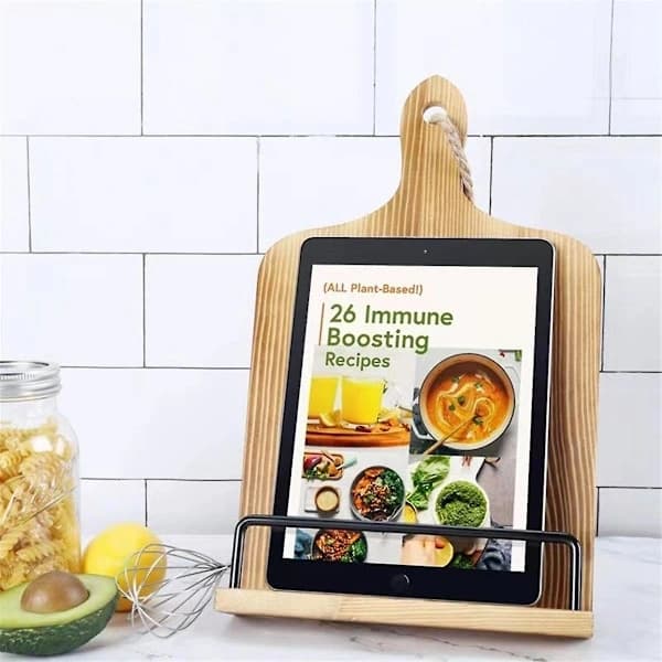 Kitchen Recipe and Tablet Stand, Reading Stand, Adjustable Recipe Holder, Kitchen Utensil