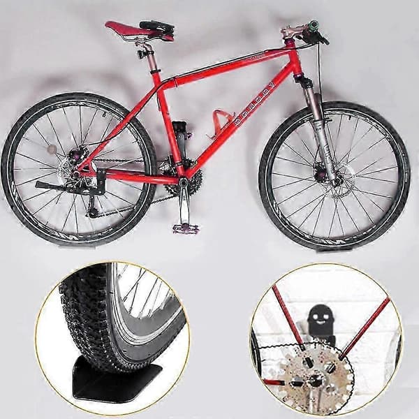 Heavy Duty Horizontal Bike Wall Mount Storage Rack Holder for Indoor Use