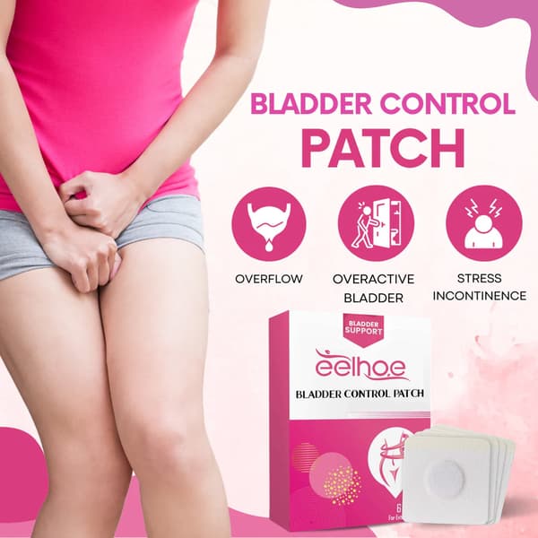 Urinary Incontinence Patch, Relieves Postpartum Urinary Leakage in Women, Urination Frequency and Care Patch 1 box/6pcs