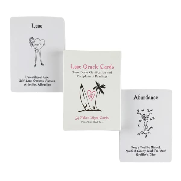 Island Time White Love Oracle-kort