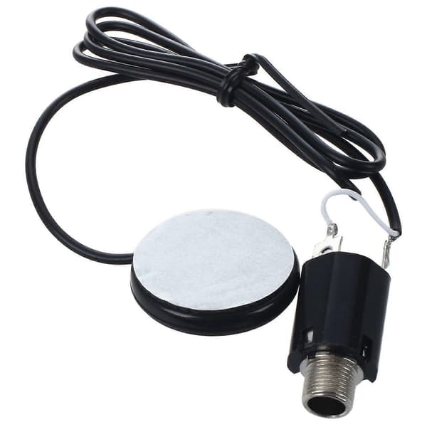 Akustisk Pickup Piezo Transducer Jack för Gitarr Fiol Mandolin As pictures show