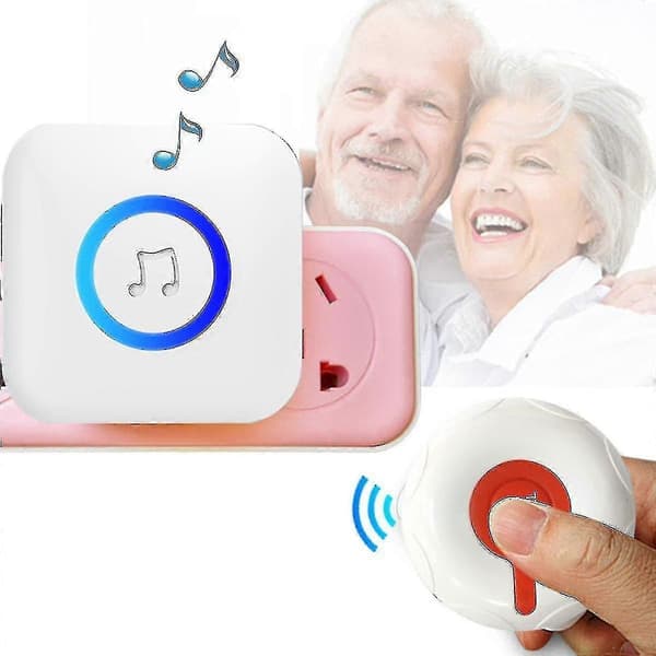 Trådløst oppladbart personlig alarmsystem for eldre pasienter TY