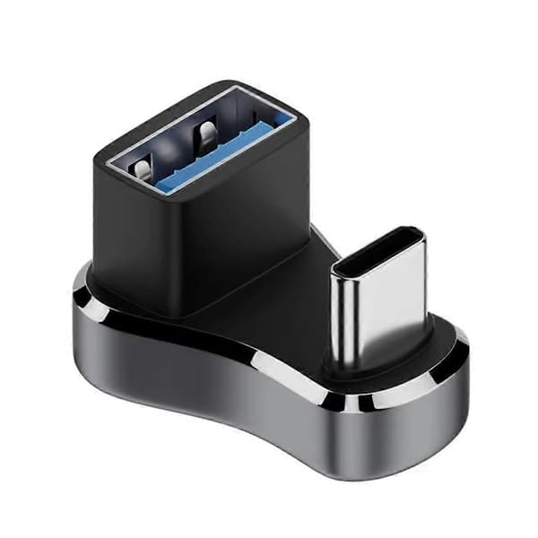 180 asteen kulman USB C -adapteri Steam Deck -lisävarusteisiin, C-A 10G 36W CA