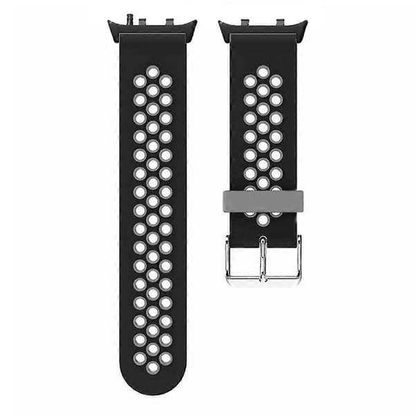 Til Huawei Watch D2 Silikone Urrem Justerbar Åndbar Erstatningsrem - Sort Blå