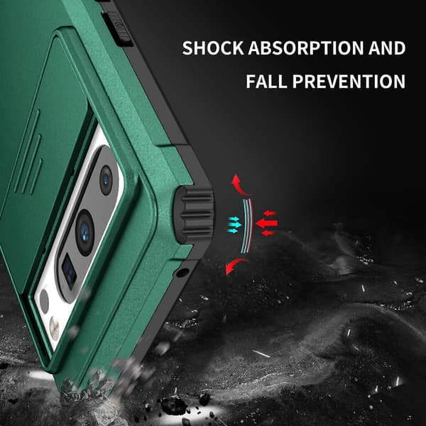 Stereoskopisk holder Skydbart Camshield-telefoncover (Til Google Pixel 8 Pro)