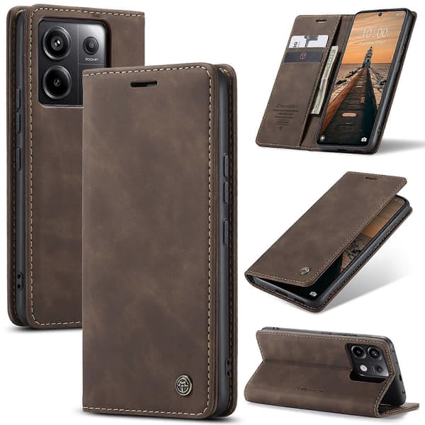 CaseMe 013 Multifunctional Horizontal Flip Leather Phone Case (For Xiaomi Redmi Note 13 Pro 5G)