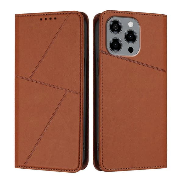 Starkt Magnetiskt Frostat Flip Läder Telefonfodral För Doogee Note 58 / Note 58 Pro