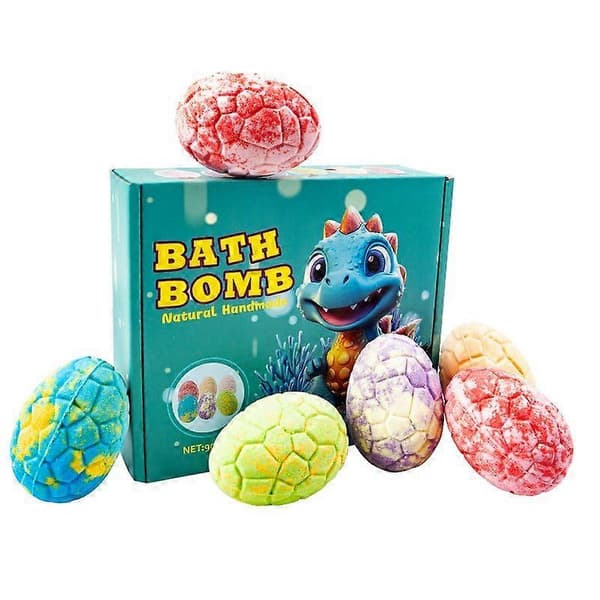 Dinosaur Egg Bath Salt Ball 90g Bubble Bath Ball Explosion Salt Bath Salt Ball