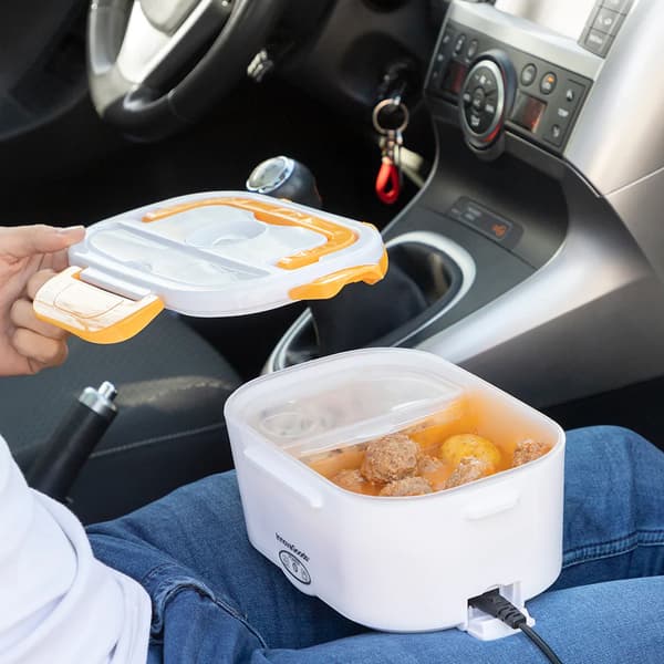 Electric Lunch Box for Car - 12V Lunch Box Warmer_Great Gift