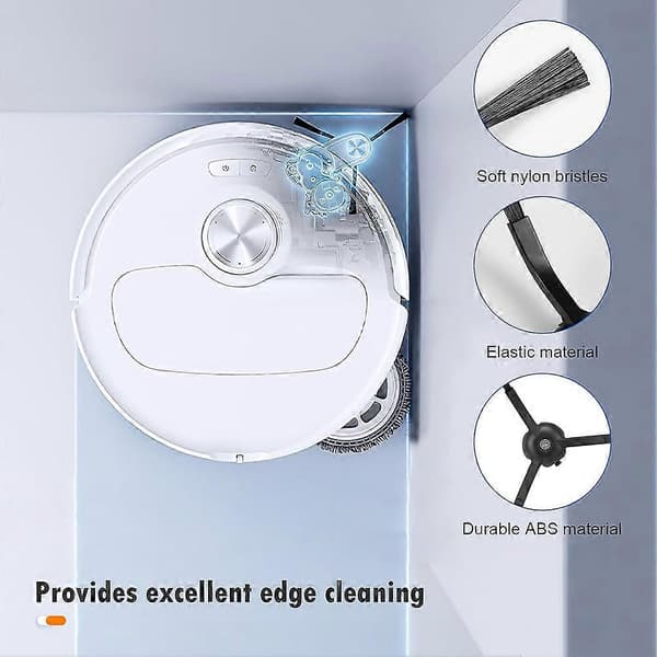 for Qrevo Master/Qrevo Slim Hovedsidebørstefiltre Moppepute As Shown