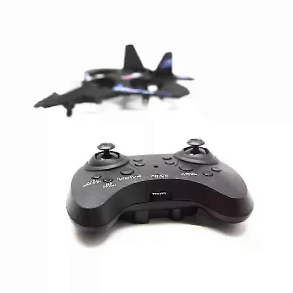 Thunder Jet Pro 2.4GHz RC jagerflyleketøy – svart