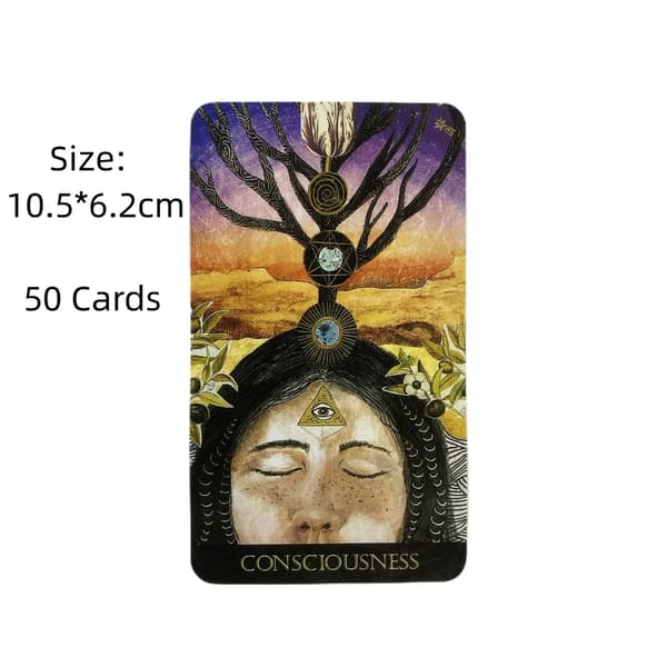 The Faceted Garden Oracle Second Edition Oracle Deck Divinasjon Inspirert av Symbolikken
