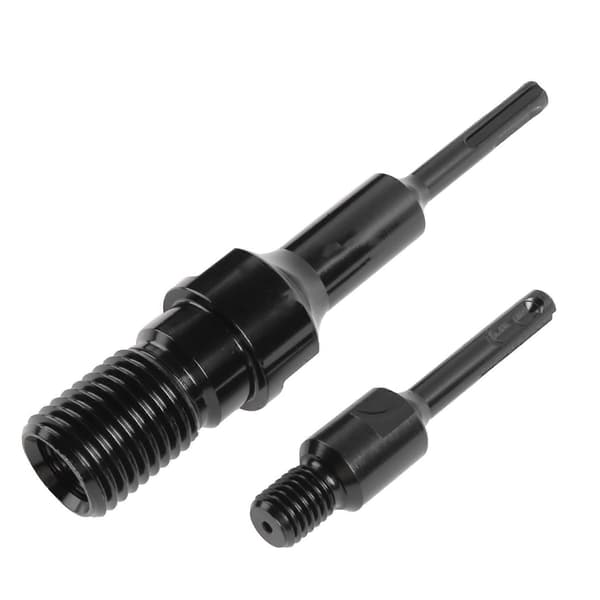SDS Plus kärnborradapterset, 1 st 1-1/4\"-7 UNC hane till SDS Plus & 1 st 5/8\"-11 hane till SDS Plus