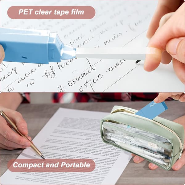 12 Rolls Correction Tape, Attractive Correction Tape Rolls, Suitable for Correction Fluid