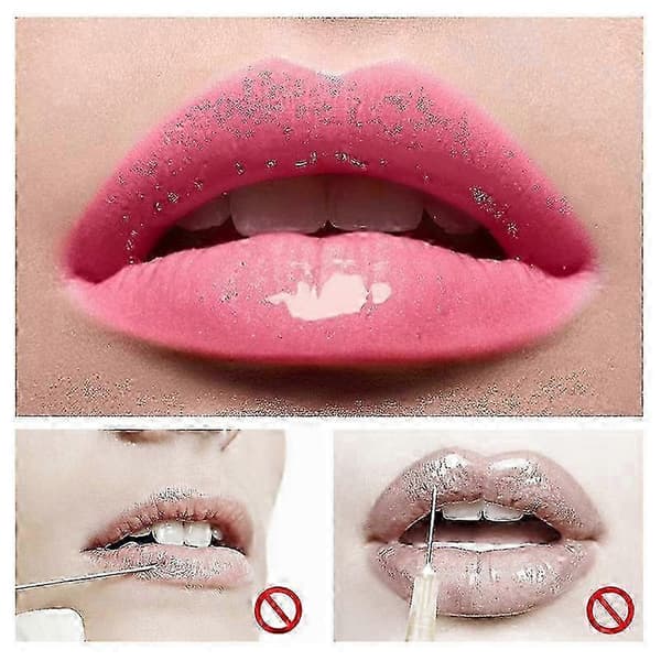 3 Pcs Lip Plumper Extreme Lip Gloss Maximizer Full Volume Bigger Lips Moisturizing Reduces Fine Lines on Lips 2025