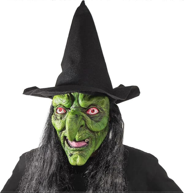 Halloween Skräck Ond Mask Skräck Ansikte Zombie