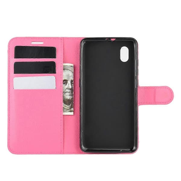 For Alcatel 1B (2020) Litchi Texture Horizontal Flip Protective Case with Holder & Card Slots & Wallet
