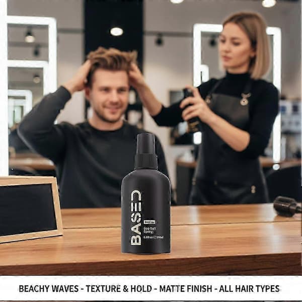 BASED Sea Salt Hårspray - Volymgivande Beach Waves med Vitamin B5 (200ml)
