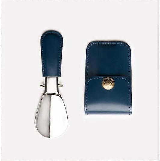 New Foldable Shoehorn with PU Leather Case